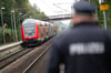 Am Bahnhof wartete bereits die Polizei.