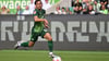 Aaron Zehnter brachte den VfL Wolfsburg in Führung.