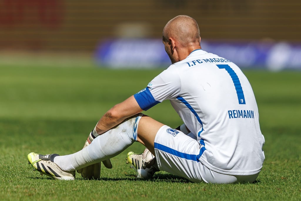 Torwart Dominik Reimann kassierte gleich fünf Gegentore