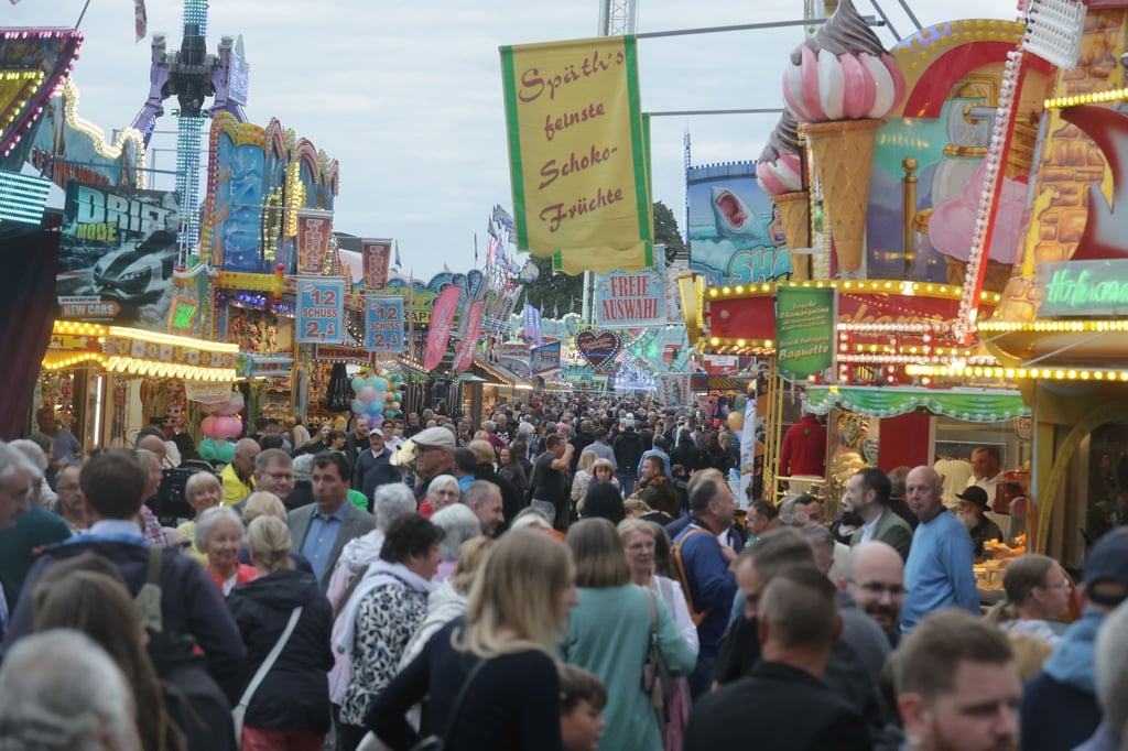 Rund eine halbe Million Menschen kamen in diesem Jahr zu dem Volksfest. (Archivbild)
