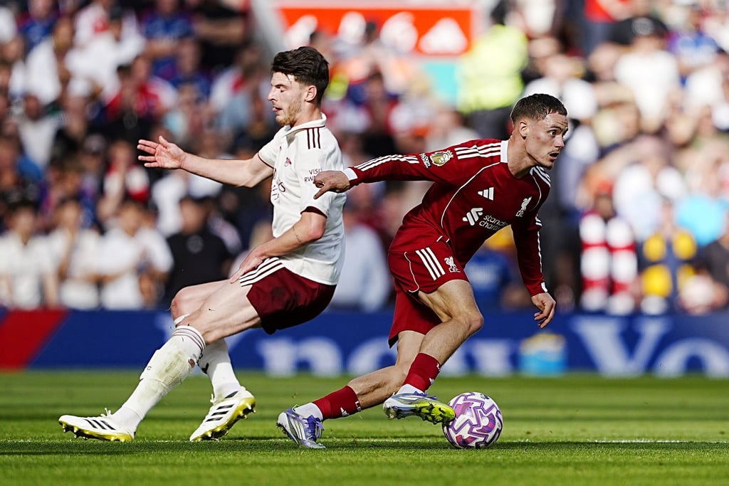 Liverpool-Neuzugang Florian Wirtz konnte dem Spiel seines Teams nur wenige Impulse geben.