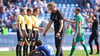 FCM-Trainer Markus Fiedler musste nicht nur Torschütze Rayan Ghrieb trösten.