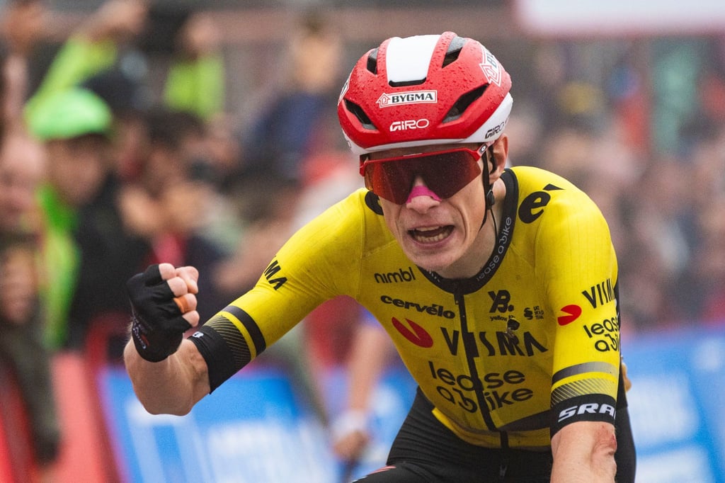 Jonas Vingegaard holt seinen zweiten Etappensieg bei der Vuelta. (Archivbild)