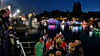 Hunderte Menschen säumten die Uferpromenade in Havelberg, um die einfahrenden Boote im Hafen zu begrüßen. 
