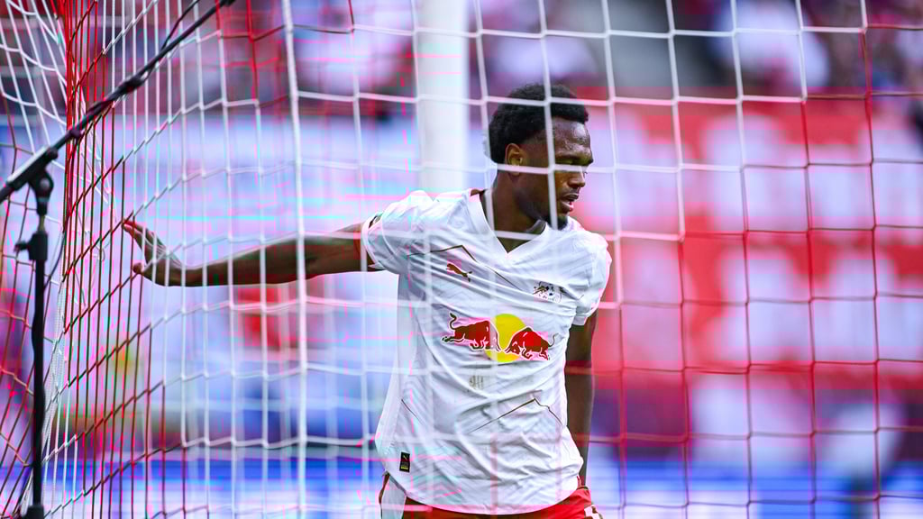 Das 2:0 gegen Heidenheim war wohl sein Abschiedsspiel bei RB: Lois Openda.