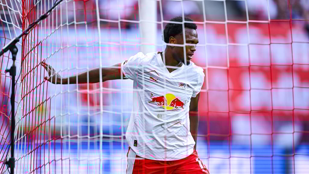 Das 2:0 gegen Heidenheim war wohl sein Abschiedsspiel bei RB: Lois Openda.