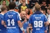 DRHV-Cheftrainer Vanja Radic (M.) freut sich auf das Duell mit dem SC Magdeburg.