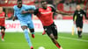 Victor Boniface (r.) von Bayer 04 Leverkusen. (Archiv)
