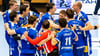 Bei den Spielern des ThSV Eisenach herrschte nach dem 31:27 zum Auftakt gegen Leipzig großer Jubel.