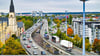 Täglich pumpt die Hochstraße rund 40.000 Fahrzeuge zwischen Riebeckplatz und Neustadt. Bislang galt sie als alternativlos.