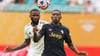 Jetzt bei Tottenham Hotspur: Der ehemalige Frankfurter und Turiner Randal Kolo Muani (r). (Archivbild)