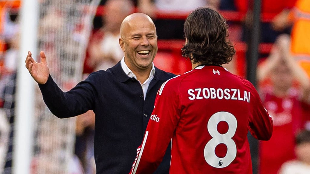 Dominik Szoboszlai traf zum Sieg für Liverpool.