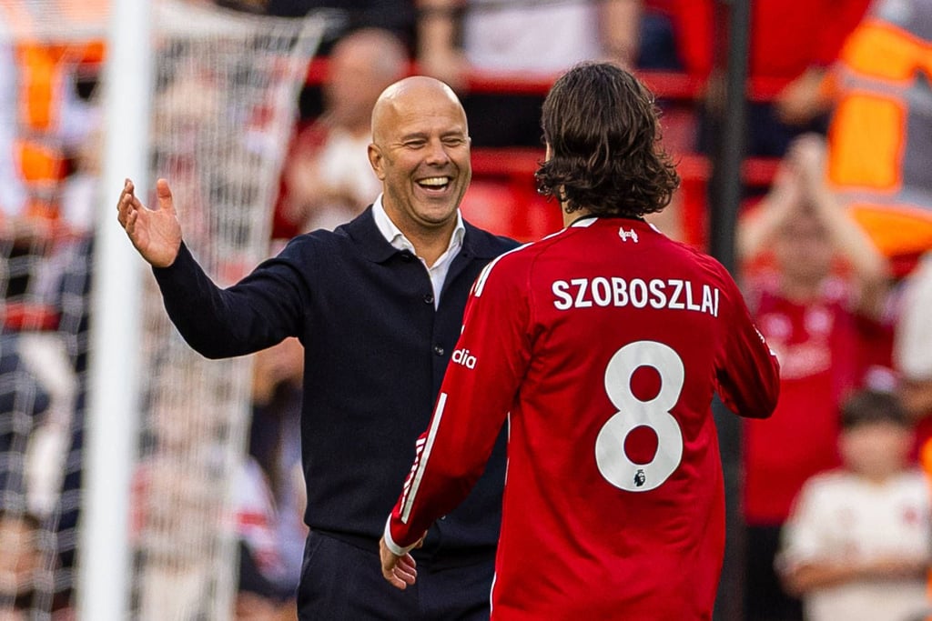 Dominik Szoboszlai traf zum Sieg für Liverpool.