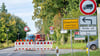 Die B2 in Draschwitz ist seit dem 1. September voll gesperrt.