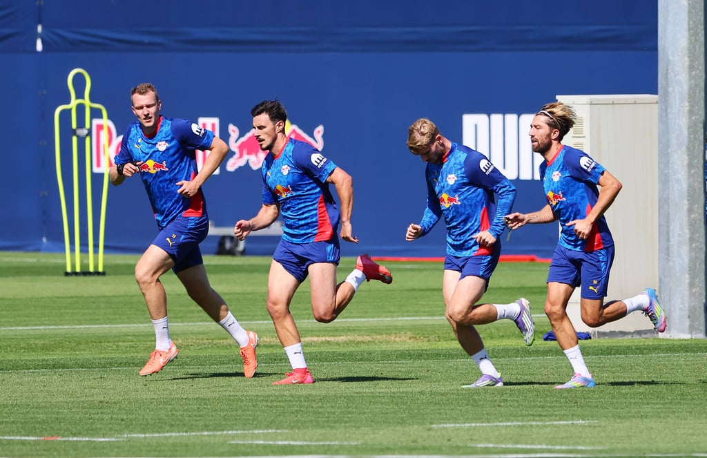 Tribüne oder Einsätze? Was passiert mit Lukas Klostermann (l.), Timo Werner (2.v.r.) und Kevin Kampl (r.)?