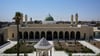 Die Al-Nuri-Moschee vor dem Besuch des irakischen Regierungschefs.