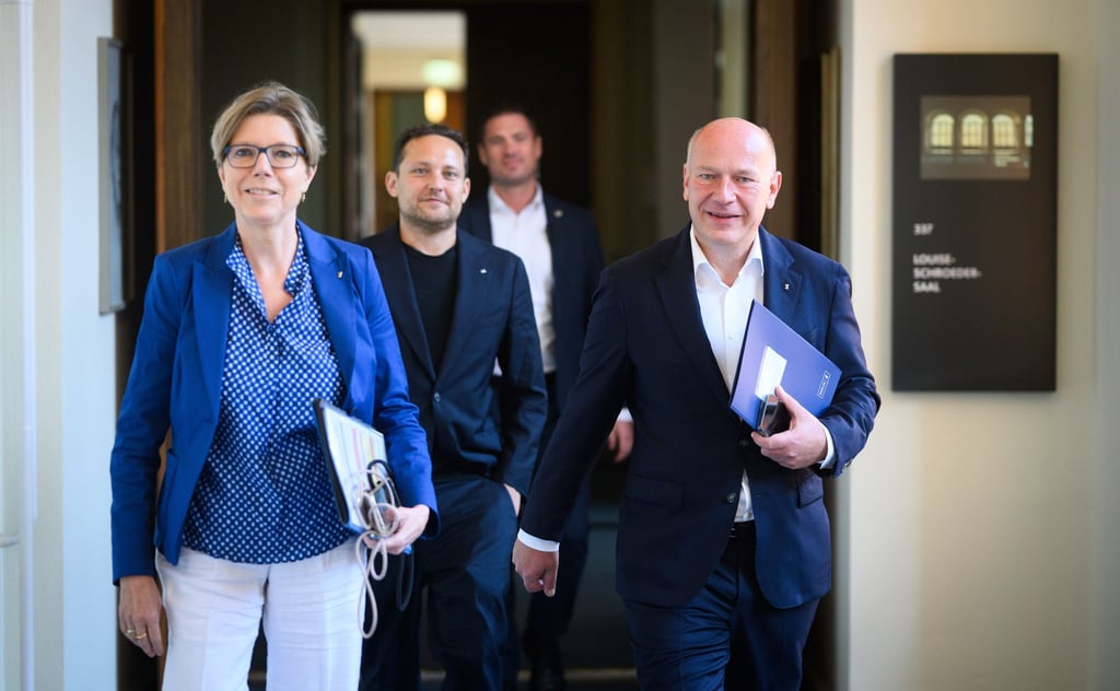 Mit einer Bilanzpressekonferenz startete Wegner nach der Sommerpause.