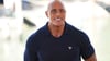 Dwayne Johnson bei seiner Ankunft auf dem Lido.