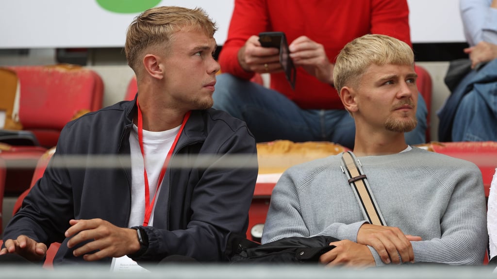 Robin Friedrich (r.) hat den HFC verlassen. Kilian Zaruba bleibt hingegen.