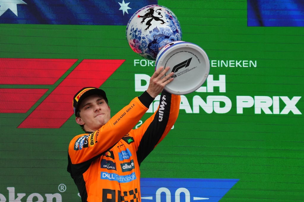 Oscar Piastri gewann das Rennen in Zandvoort.