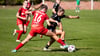 Die FCM-Frauen um Neele Abraham haben mit 2:1 beim 1. FV Erfurt gewonnen.