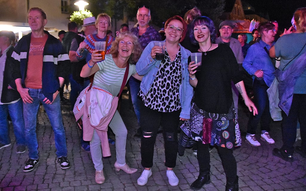 Auf dem Hagentorplatz amüsierte sich das Publikum drei Tage lang.