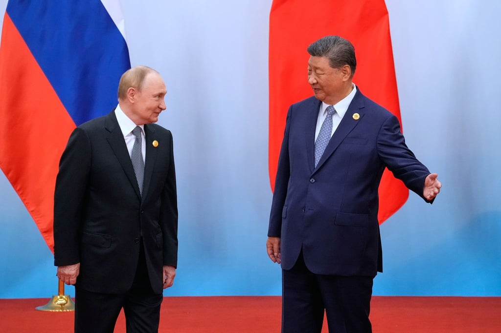 Sehen sich als Verbündete: Xi und Putin.