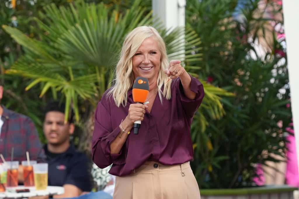 Andrea Kiewel ist Moderatorin und das Gesicht des ZDF-Fernsehgartens.