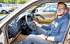 Auf dem Sportplatz waren 2024  insgesamt 125 Fahrzeuge zu bestaunen. Mick Knittel aus Magdeburg war mit  einem 36 Jahre alten VW-Passat 35i von  Magdeburg angereist. 