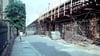 Dieses Foto stammt von 1969 und zeigt den Bau der Hochstraße. Eingeweiht wurde sie am 7. Oktober 1971, zum Reupublikgeburtstag der DDR.