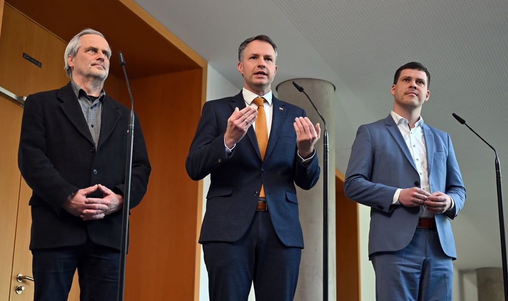 Die Gespräche zwischen Brombeer-Koalition und Linken bleiben ohne Durchbruch. Warum die Mehrheitsfrage im Thüringer Landtag weiter ungelöst ist. (Archivbild)