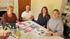 Carolin Kiehl, Eric Stehr, Emily Franke Stoye und Kathrin Mavromatis (v.l.n.r.) gehören zu den Organisatoren der interkulturellen Woche in Weißenfels.