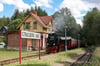 Bahnhof Straßberg an der Selketalbahn. Die Gutachter schlagen deren Stilllegung vor. Der Aufsichtsrat der Harzer Schmalspurbahnen lehnt das ab.