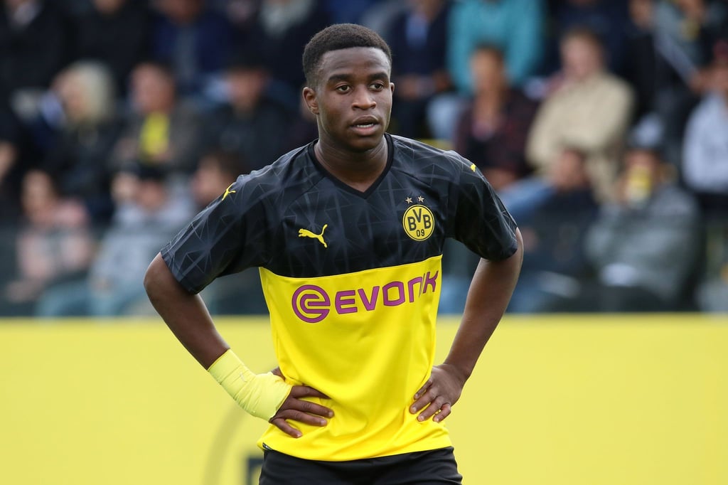 Youssoufa Moukoko war 14, als er bei Nike unterschrieb. (Archivbild)
