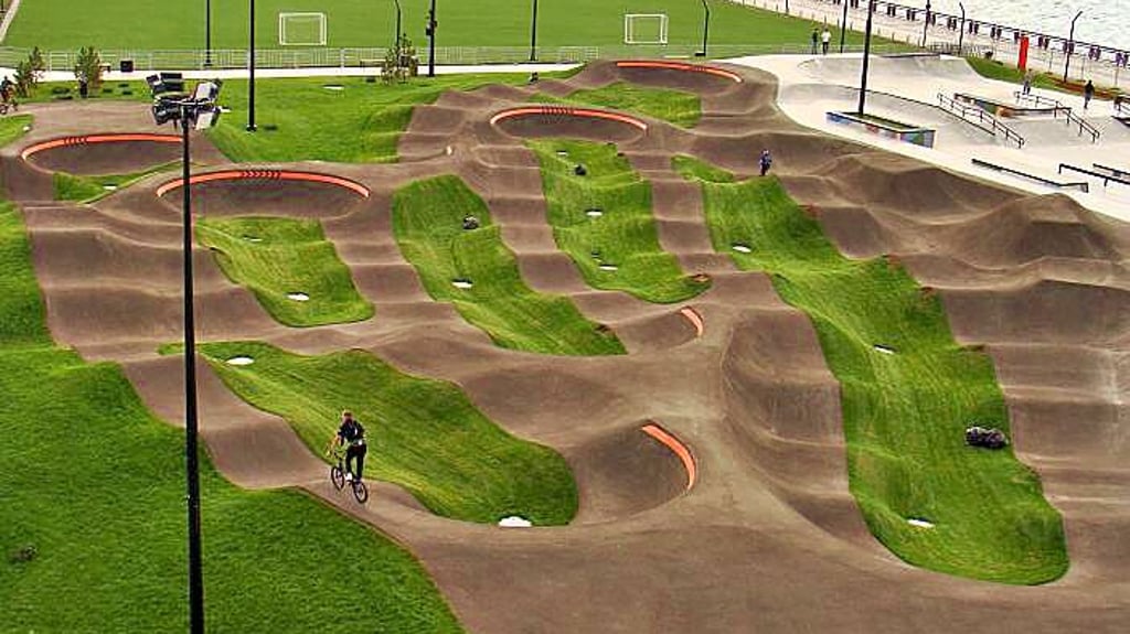 So könnte die Pumptrack-Anlage in Wimmelburg aussehen.