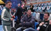 Stefan Kretzschmar (M.) wird die Füchse als Vorstand Sport am Saisonende verlassen. Und ob Geschäftsfüherer Bob Hanning den Vertrag mit Trainer Jaron Siewert (r.) verlängert, ist auch noch völlig offen.  