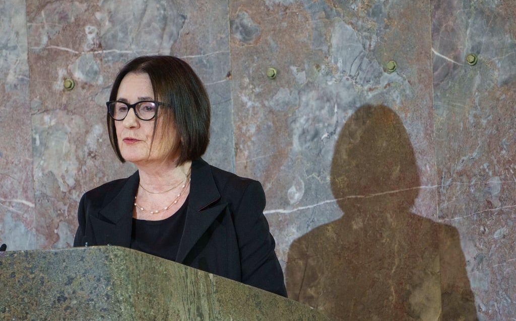 Die russische Historikerin Irina Scherbakowa wird bei der Eröffnung einer Ausstellung im Landtag Brandenburg über die Menschenrechtsorganisation Memorial erwartet, deren Gründungsmitglied sie war (Archivbild).