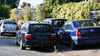 In einer Straße in Magdeburg stehen erneut Dutzende Autos ohne Kennzeichen. Das Ordnungsamt will dagegen jetzt vorgehen.