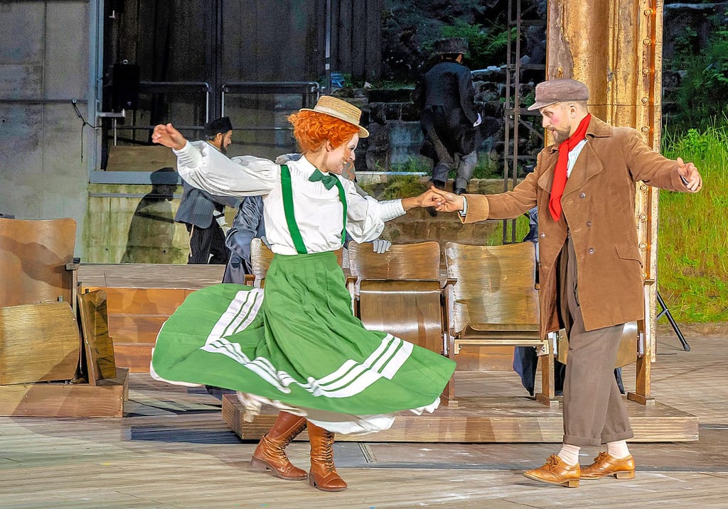 Mit dem Musical „Anatevka" gastieren die Landesbühnen aus Sachsen am 28. September.