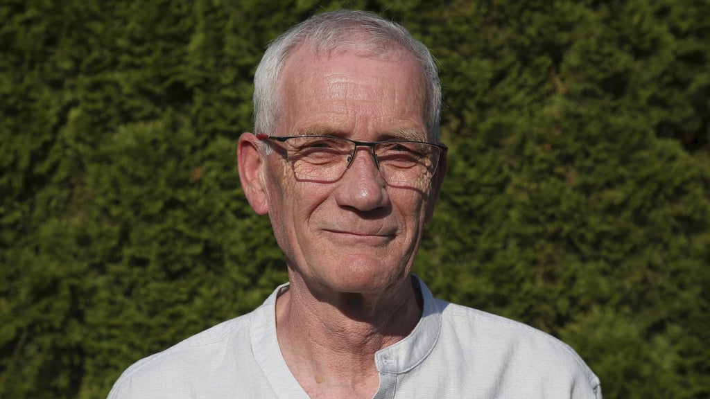 Jubilar Thomas Gethe beim Ehemaligentreffen der SCM-Legenden im Jahr 2023