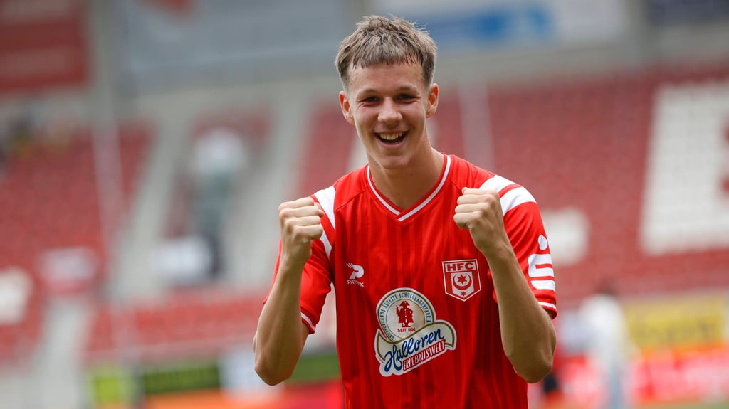 Julien Damelang ist beim HFC voll eingeschlagen.