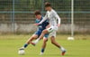 Leander Beimborn (l.) ist der Kapitän der Magdeburger U 17.