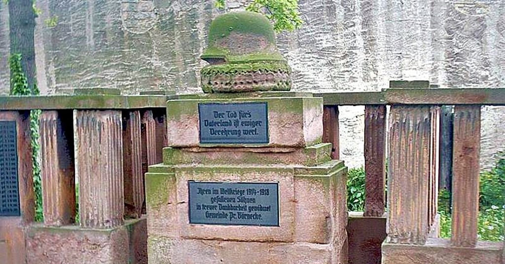 Das Denkmal für die toten Börnecker des ersten Weltkrieges war sanierungsbedürftig und wurde vor Jahren abgebaut.