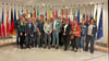 Die Delegation aus Halle beim Besuch des EU-Parlaments in Brüssel. Mit dabei waren neben Stadträten auch zahlreiche Vertreter von Vereinen und Institutionen der Stadtgesellschaft.