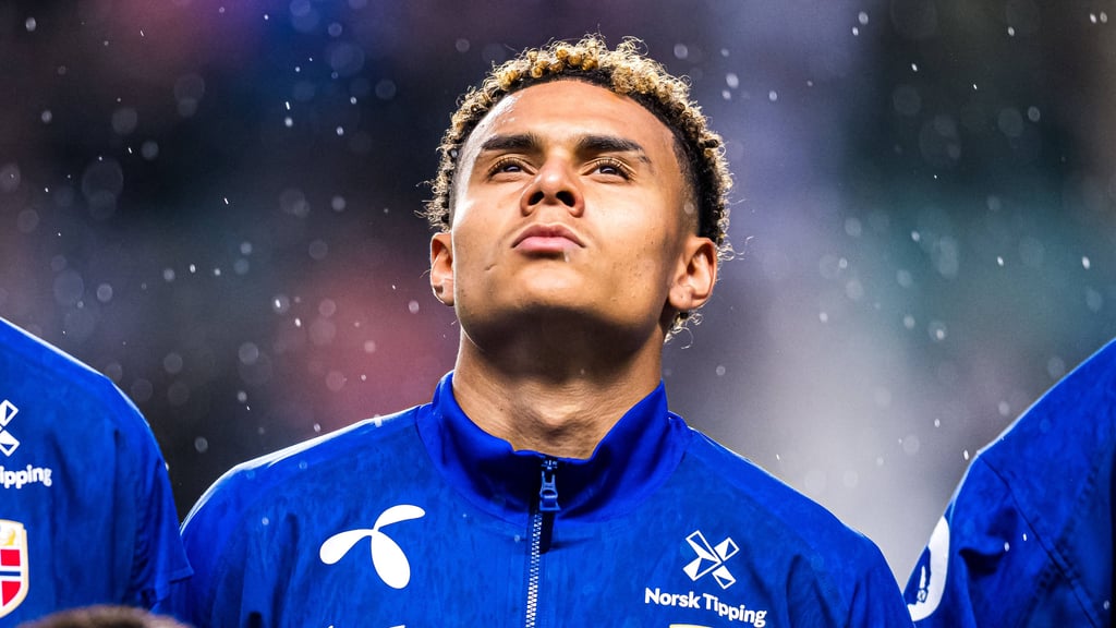 Antonio Nusa ist einer feste Größe im Team von Norwegen.