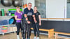 Mithilfe eines sogenannten Exoskeletts kann Dietmar Schmidt aus Haldensleben seine Beine wieder in Bewegung bringen. Mehrmals pro Woche absolviert er ein anstrengendes Training.
