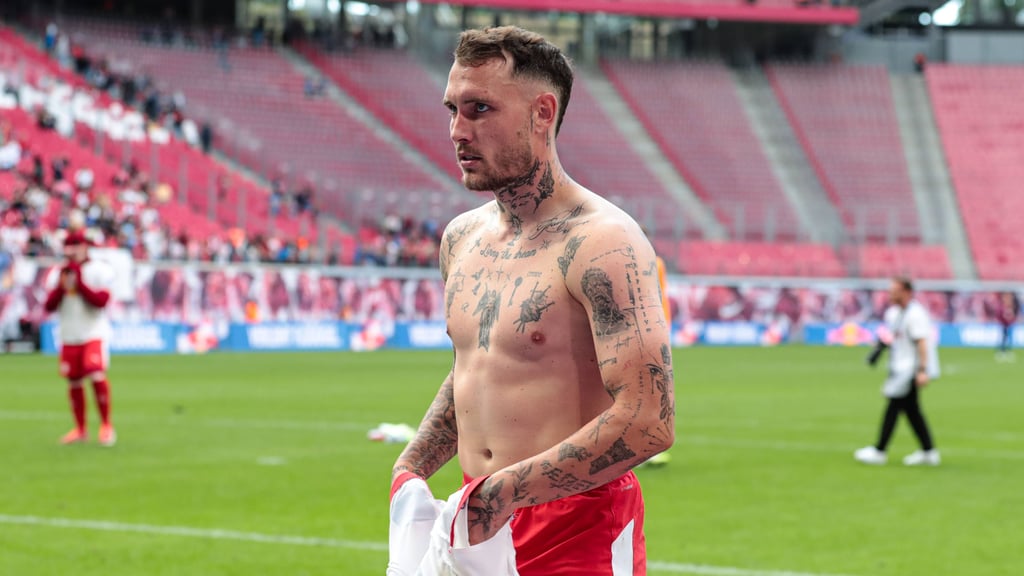 Der tätowierte RB-Kapitän: David Raum.