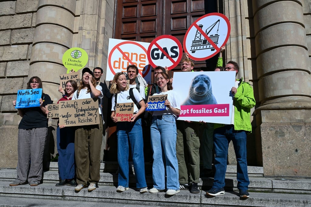 Fridays For Future und die Deutschen Umwelthilfe planen ein Protestcamp gegen die anstehenden Gasbohrungen vor der Nordseeinsel Borkum.
