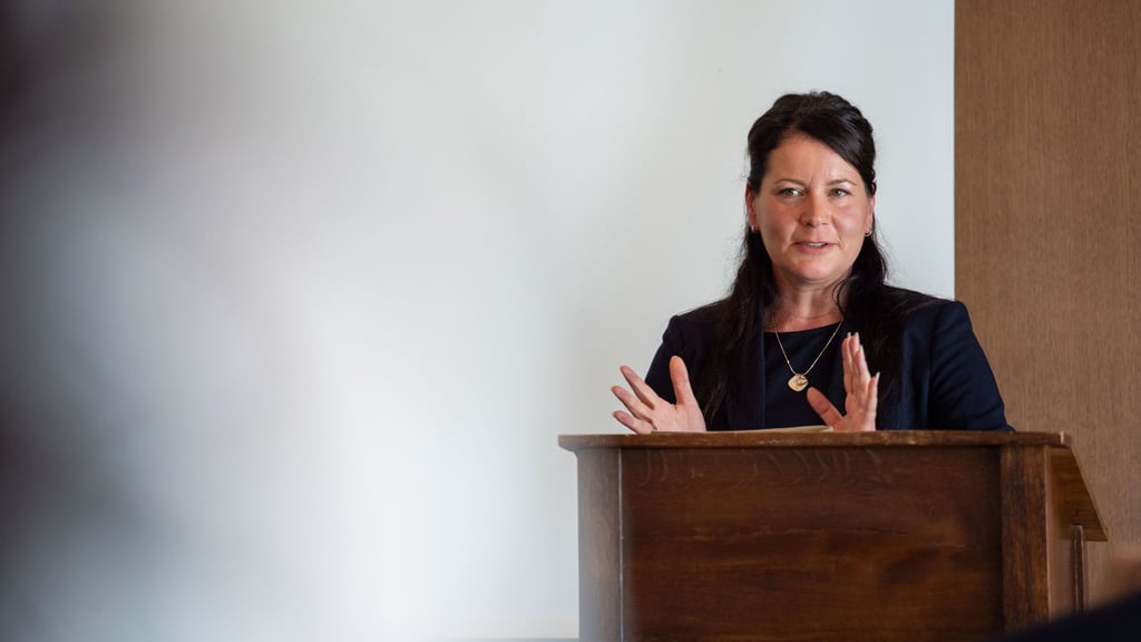 Anika Haß freut sich auf ihre neue Aufgabe als Leiterin des Finanzamts Wittenberg.