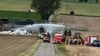 Mit Wasser aus einer Wasserkaupe konnte das Feuer in der Kompostieranlage bei Osterwieck rasch gelöscht werden.